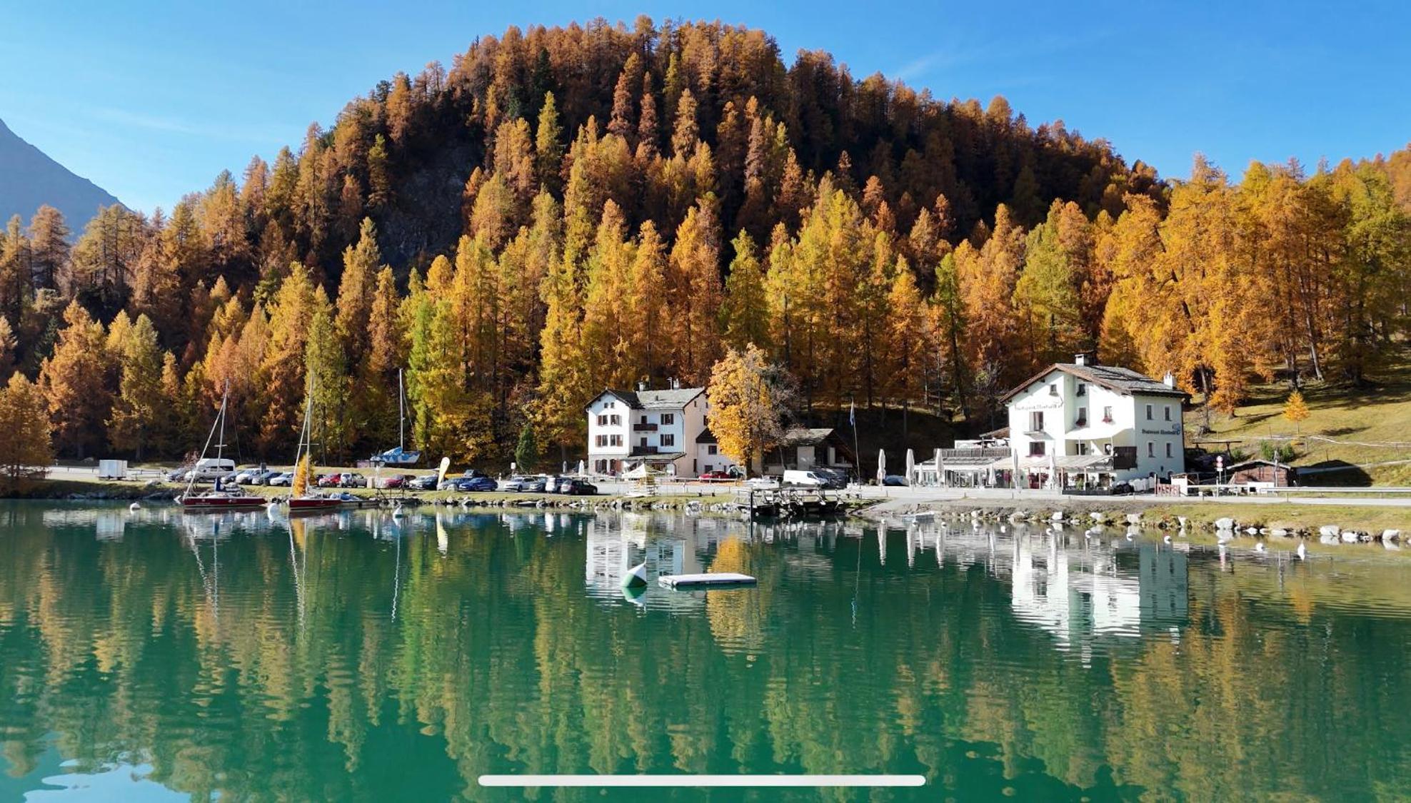 Hotel Cristallina Sils Maria Exteriör bild